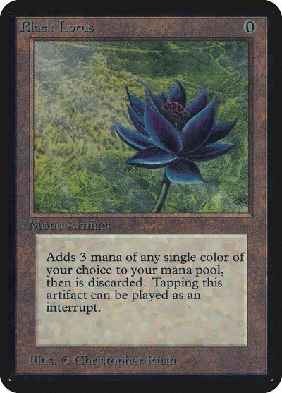 Magic: The Gathering Alpha Black Lotus — Reserved List Power Nine card